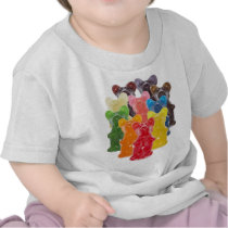 Funny Cute Gummy bear Herds Shirts