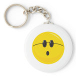 funny cute hippie smiley face key chains