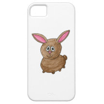 Funny Cute Rabbit. iPhone 5 Case