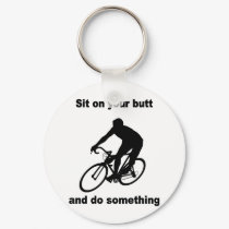 Funny cycling keychains by runnersboutique Funny cycling keychains
