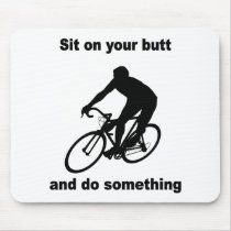 Funny cycling mousepads
