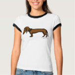 Funny dachshund t-shirt design