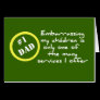 Funny Dadism, Best Dad Card