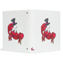 funny dancing crab binder