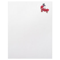 funny dancing crab custom letterhead