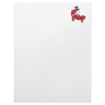 funny dancing crab letterhead