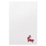 funny dancing crab custom stationery