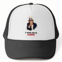 Funny dancing trucker hat