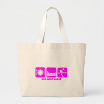 Funny dancing tote bags