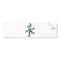 funny dancing zombie bumper stickers