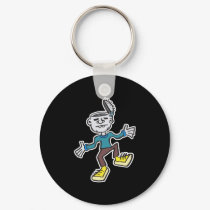 funny dancing zombie keychains