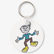 funny dancing zombie keychains