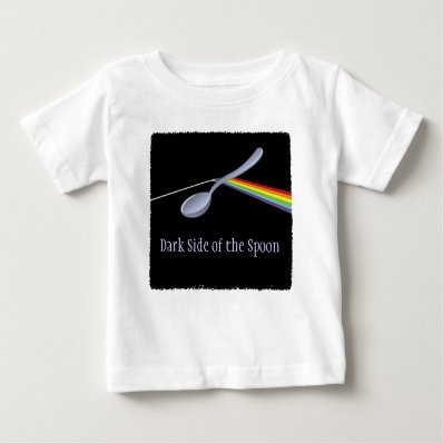 Funny Dark Side of the Spoon Toddler Tee