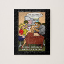 Funny Day Trader Jigsaw Puzzle by Rick London puzzles