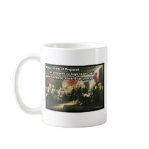 Funny Declaration of Independence mugs