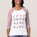 Ladies 3/4 Sleeve Raglan (Fitted)