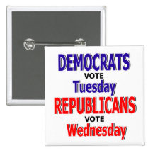 Funny Democrat Button