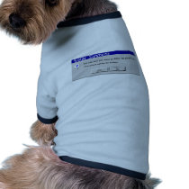 Funny Demoted Pluto Design pet clothing