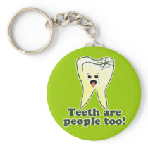 Funny Dental Hygienist Key Chain