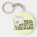 Funny Dental Hygienist Keychains