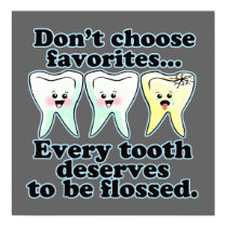 Funny Dental Office Artwork Posters