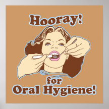 Funny Dental Office Artwork Poster