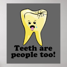 Funny Dental Office Artwork Print