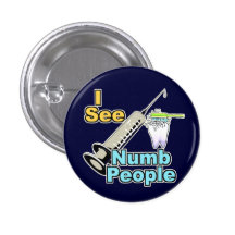 Funny Dental Professional Pin