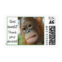 Funny Dentist Appreciation postage