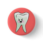 Funny Dentist Dental Health Pin