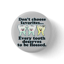Funny Dentist Dental Hygienist Pins