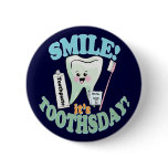 Funny Dentist Dental Hygienist Pin