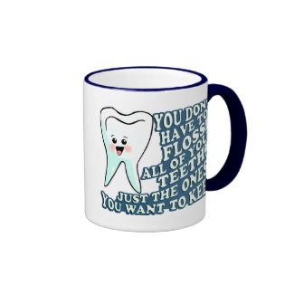 Funny Dentist Dental Hygienist Mugs