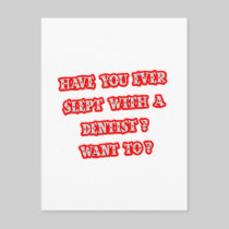 Funny Dentist Pick-Up Line Postcards