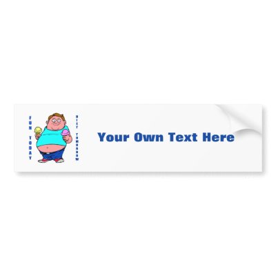 Funny Sticker Designs on Funny Dieting Bumper Stickers From Zazzle Com