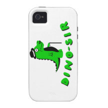 Funny DINO-SIR design iPhone 4 Case