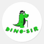 Funny DINO-SIR design Sticker