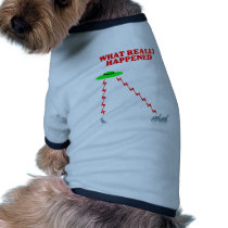 Funny Dinosaur extinction pet clothing