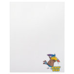 funny dirty bird naughty toucan cartoon letterhead design