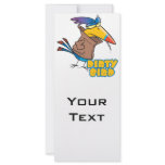 funny dirty bird naughty toucan cartoon full color rack card