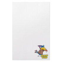 funny dirty bird naughty toucan cartoon stationery design