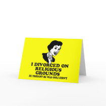 Funny divorce cards