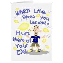 Funny Divorce / Ex-Husband Cartoon cards by jamiecreates1 Funny Divorce / Ex-Husband Cartoon cards