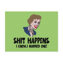 Funny divorce slogan postcards by Femfatal Funny divorce slogan postcards