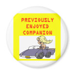 funny divorced single woman joke fridge magnet