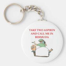 funny doctor joke key chain