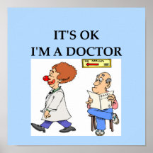 funny doctor joke print