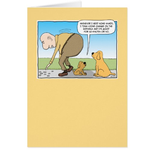 Funny Dog in Shade Birthday Card  Zazzle