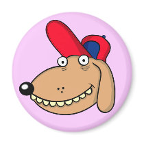 funny dog "cartoon" magnets by Patricia_Store funny dog "cartoon" magnets