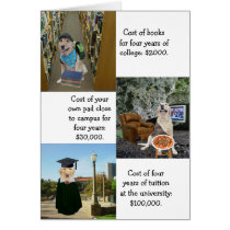 Funny Dog/Lab Graduation cards